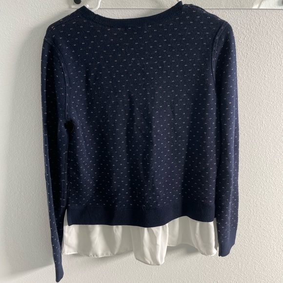 Club Monaco Navy Wool Sweater, Women’s Size M - Picture 2 of 5